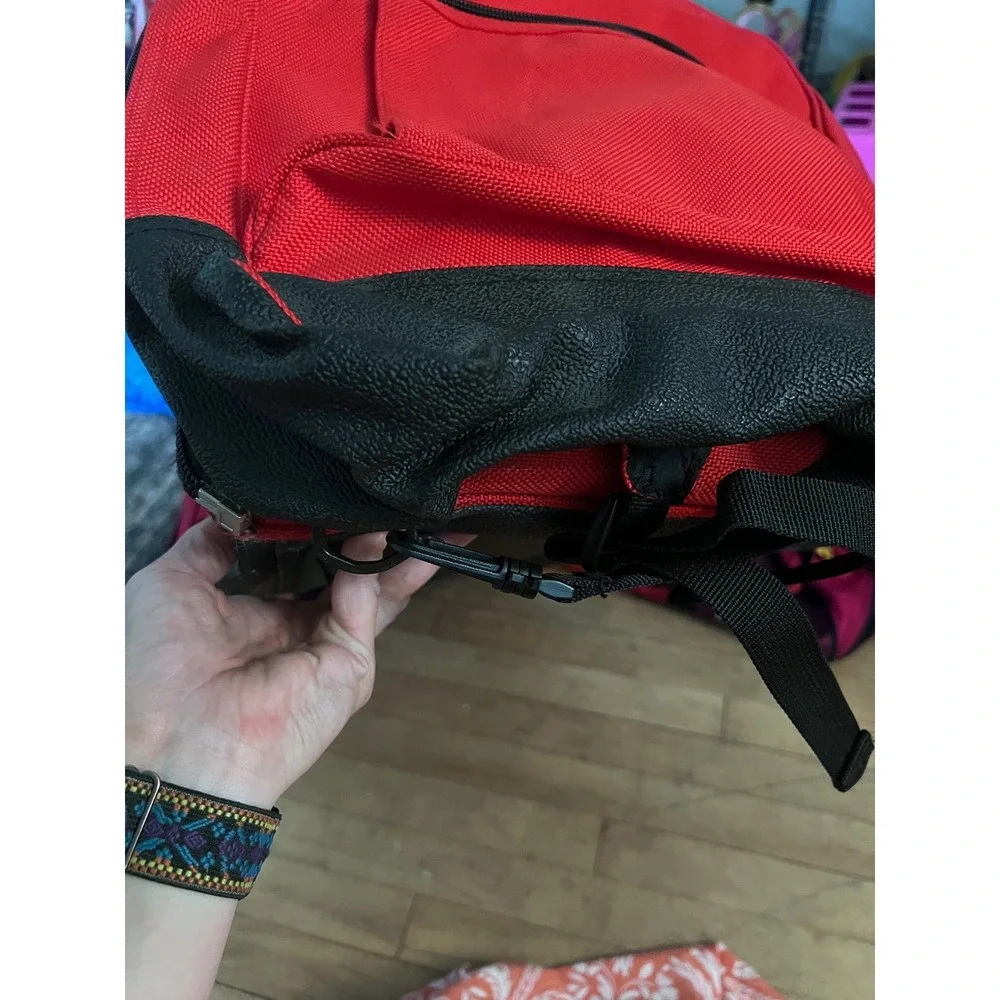 Vintage Marlboro Adventure Team 5 Piece Luggage Set Red Duffel Backpack Bag OS